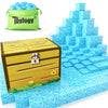 Magnetic Blocks-Build Mine Magnet World Water Edition, Magnetic Toys For Boys & Girls Age 3-4 4-5 6-8, Stem Montessori Sensory Toys For Toddlers Gifts For 3+ Years Old Girls Boys