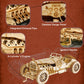 Robotime Model Car Kits - Wooden 3D Puzzles - Model Cars To Build For Adults 1:16 Scale Model Grand Prix Car