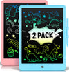 2 Pack LCD Writing Tablet for Kids Doodle Board 10 Inch, Electronic Drawing Tablet Drawing Pads, LEYAOYAO Drawing Board Learning