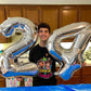 60 Balloon Number, Silver Number 60Th Birthday Balloons 40 Inch, 60 Years Old Silver Birthday Decorations For Men Women, 60Th An