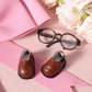 Mikovivi Mini Doll Shoes And Glasses Set, Stylish Mini Toy Shoes And Glasses For 17Cm Doll Footwear Eyewear Decoration To Match