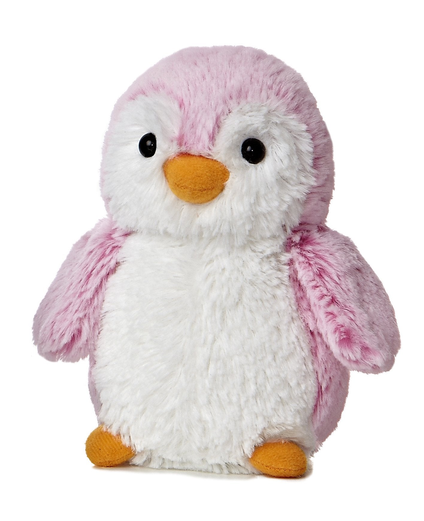 Aurora® Playful Pompom Penguin™ Stuffed Animal - 6 Inch Pink Polyester Plush Toy - Model 09821