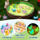GGSTDDUP 30 Pcs Mini Resin Axolotl  Miniature Axolotl Figures to Hide  Unique Axolotl Ears in The Floral and White-Tailed Axolotl for Dollhouse Fairy Garden Landscape Aquarium (Some Styles Glowing)