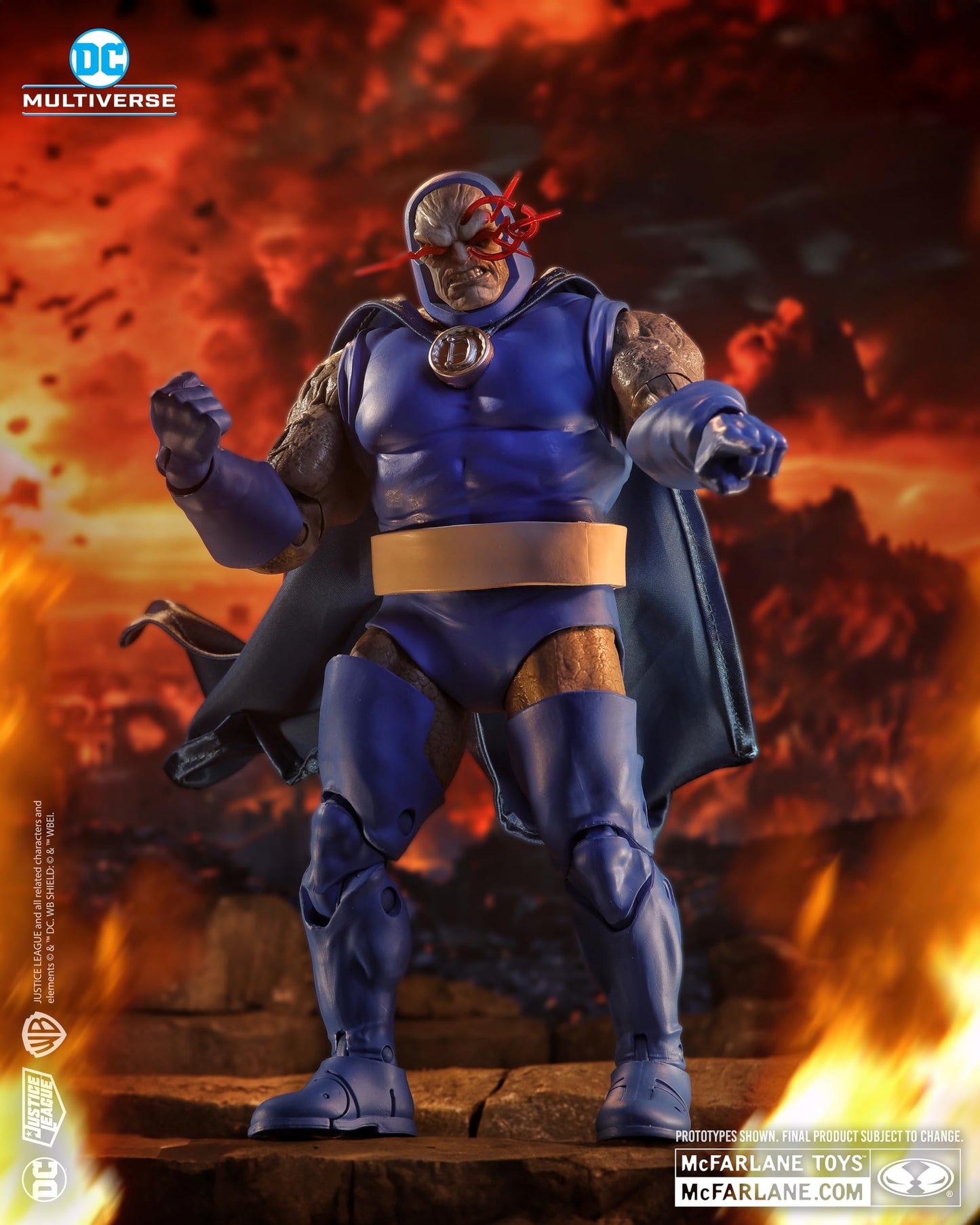 McFarlane Toys DC Multiverse Darkseid Mega Figure - Multicolor Plastic, Model 17526