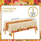 Gatherfun Fall Thanksgiving Party Supplies, Disposable Tablecloth, Plastic Table Cover for Autumn Party Decorations and Thanksgi