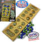 Matty'S Toy Stop Deluxe Solid Wood Folding Mancala Game With 48 Multi-Colored Gems And 48 Clear Gems (96 Gems Total)