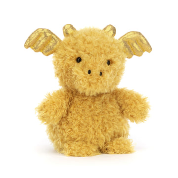 Jellycat Little Dragon Stuffed Animal, 7 Inches - Mythical Plush Toy - Classic Children'S Gift