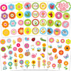 Miss Fantasy Spring Stickers Flowers Stickers 344Pcs Spring Flowers Stickers For Kids/ Crafts/Envelopes/Teachers Spring Stickers Bulk For Spring Decorations Spring Self-Adhesive Stickers For Kids Spring Theme Party School Classroom Prizes Party Supplies