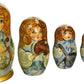 Music Angel 5-Nest Matreshka Stacking Dolls Set - 130110 By G.Debrekht