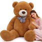 Maogolan Giant Teddy Bear 6 Feet Tall, Dark Brown Human Size Big Teddy Bear Stuffed Animal For Boyfriend,Girlfriend,Wife On Vale