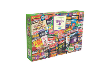 1980S Sweet Memories 1000 Piece Jigsaw Puzzle | Retro Sweets | Sustainable Puzzle For Adults | Premium 100% Recycled Board | Gibsons Games