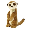 Aurora Miyoni Meerkat Plush Toy, 10 inches, Brown, Soft Plush Material, Model 26228
