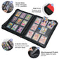 Preza Toploader Binder - Holds 216 Top Loaders - 9 Pocket Trading Card Storage With Double Sided Sleeves For Tgc And Sports 3 ''