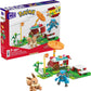 MEGA Pok  mon Action Figure Building Toys Set, Pok  mon Picnic with 193 Pieces, 2 Poseable Characters, Eevee and Riolu, Gift Ide