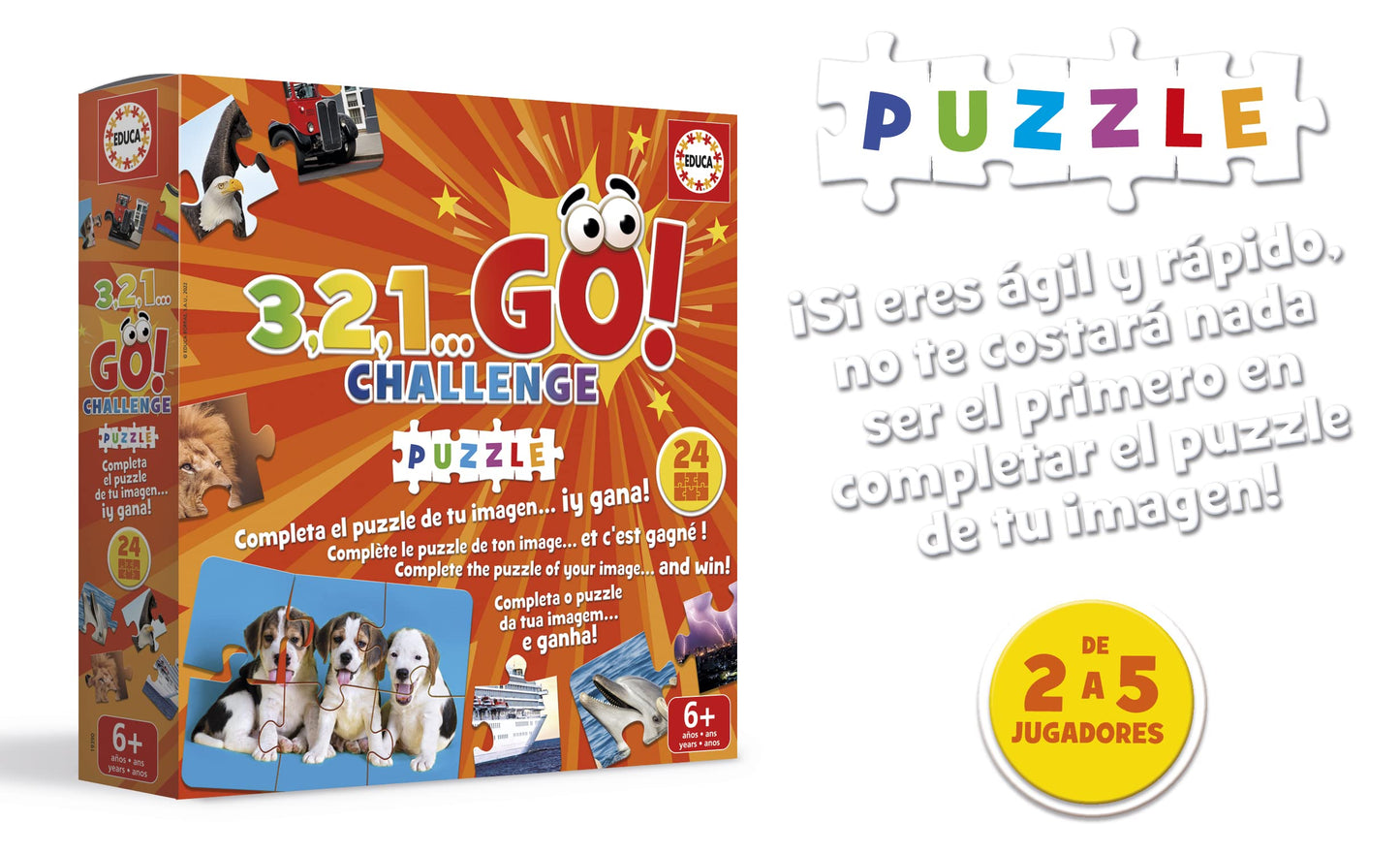 3,2,1 Go Challenge Puzzle
