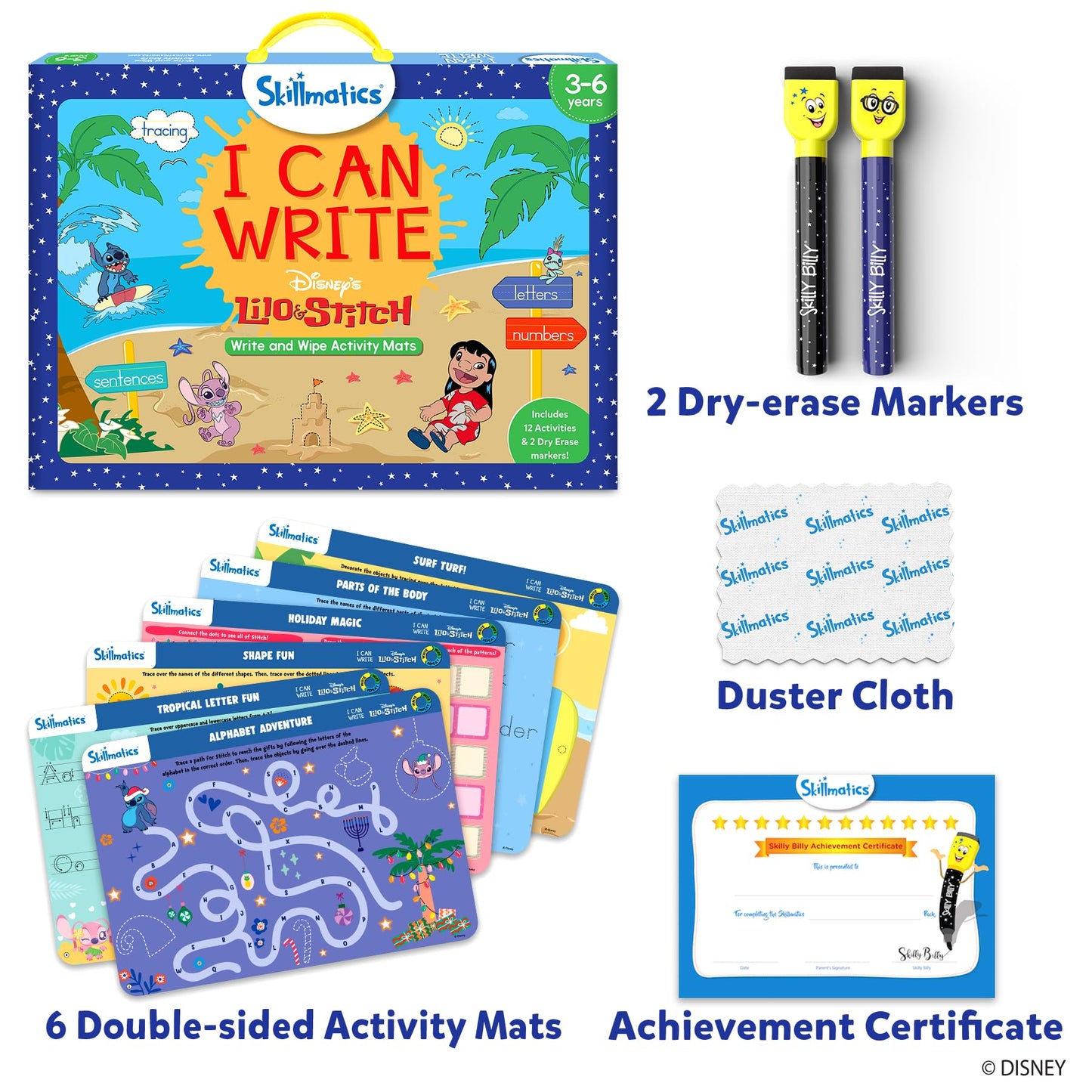 Skillmatics I Can Write PAW Patrol - Reusable Preschool Learning Activities, Educational Toy and Game, Back to School Supplies,