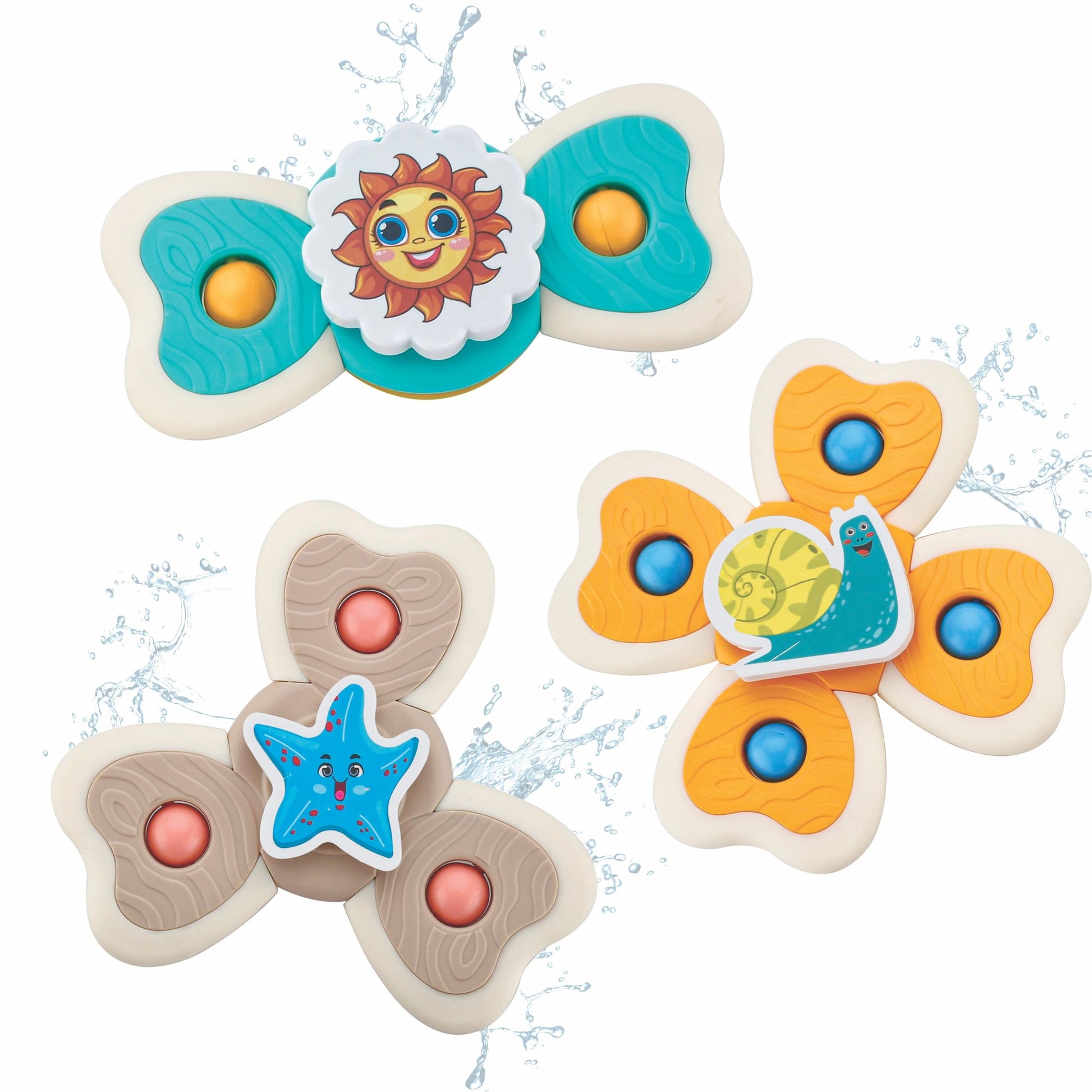 Baby Station Baby Birthday Special Musical Butterfly & Bee Spinner Toy | Colorful Sensory Early Learning Toy For Infants & Toddl