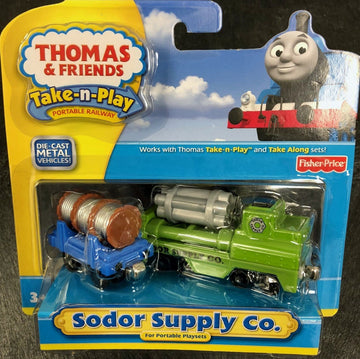 Thomas The Train: Take-N-Play Sodor Supply Co.
