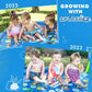 Splashez 3-In-1 Splash Pad, Sprinkler For Kids And Baby Pool For Learning – Children’S Sprinkler Pool, 60’’ Inflatable Water Summer Toys – “Around The World” Outdoor Play Mat For Babies & Toddlers