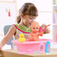Click N' Play Baby Doll Bathtub Pretend Play Set With Accessories | Baby Bath Tub Play Set For Girls And Toddlers With 6 Pcs Acc