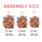 Wooden Puzzles For Adults - Unique Shaped Wooden Jigsaw Puzzles For Adults And Kids - Hummingbird Wooden Puzzles - Christmas Bir