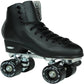 Epic Skates Classic Quad Roller Skates, Size 10, Black