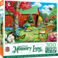 MasterPieces - 300 Piece Jigsaw Puzzle, Large EZ Grip Shapes, Bridge of Hope, Fun for Adults, Seniors, Family, Kids, Non-Glare F
