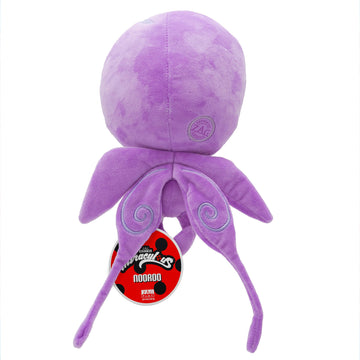 Miraculous Ladybug Kwami Mon Ami Plush Toy - Nooroo The Butterfly, Super Soft Stuffed Animal - 9-Inch Collectible Plush Figure, Ladybug & Cat Noir, Gift Stocking Stuffer For Kids