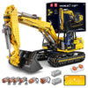 Mould King 13112 Rc Excavator Building Set For Boys, 1830 Pieces Building Blocks App Remote Control Truck Construction Vehicles Model With Motor, Stem Engineering Toys For Kids