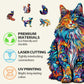 Wooden Puzzles for mature-themeds  Cat Puzzles  Wooden Jigsaw Puzzles for mature-themeds  220 Pieces Wood Puzzles mature-themed  Unique Animal Shape Wood Puzzle  Creative Puzzle Gifts for Family Friend(13.3 * 10.4in)