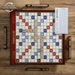 Ws Game Company Scrabble Giant Deluxe Edition With Rotating Wooden Board