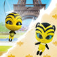 Miraculous Ladybug - Kwami Mon Ami Pollen, 9-Inch Bee Plush Toys For Kids, Super Soft Stuffed Toy With Resin Eyes, High Glitter And Gloss, And Detailed Stitching Finishes (Wyncor).