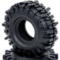 HOBBYSOUL 4pcs RC 1.9 Mud Slingers Tires Height 4.72'' / 120mm Soft Sticky 1.9 Tires Tyres For 1/10 RC Crawler Traxxas TRX4 / Ax