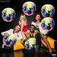 Katchon Jumbo Disco Ball Balloons - 22 Inch, Pack Of 6 | Disco Balloons For 90'S Party Decorations, 80 S Party Decorations | 70'S Decorations, Disco Party Decorations | 80 S Theme Party Decorations