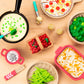 Lori - Play Food for Mini Dolls - Cooking Accessories for 6-Inch Dolls - Pizza, Sushi, Dessert - Dollhouse Set for Kids - 3 Year