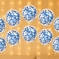 Mystic Toy Store 10 Pcs Confetti Balloons for Birthday Decoration Kit Blue Boys Girls Kids Men Women Pack Items Itm Set Pre Fill