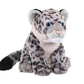 WILD REPUBLIC Snow Leopard Plush Toy, 12" Stuffed Animal, Multi-Color, Made from Recycled Materials