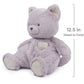 Gund Baby Oh So Snuggly Kitten Large Plush Stuffed Animal For Babies And Infants, Lavender, 12.5