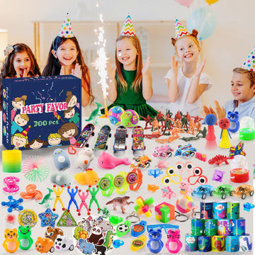 300 Pcs Party Favor For Kids Goodie Bags Stuffers, Prize Box Toys For Kids Classroom Bulk, Small Fidget Toys Pinata Fillers, Tre