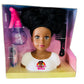 Black African Brown Styling Head Dolls With Curly Afro Hair And 5 Accessories, For Kids, Kids Toys For Ages 3 Up (Msimbi 01, 11