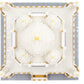 dOvOb Micro Mini Blocks Taj Mahal Model Set - 4000 Pieces, Multicolor, Plastic, Model QS004, Perfect for Kids and Adults