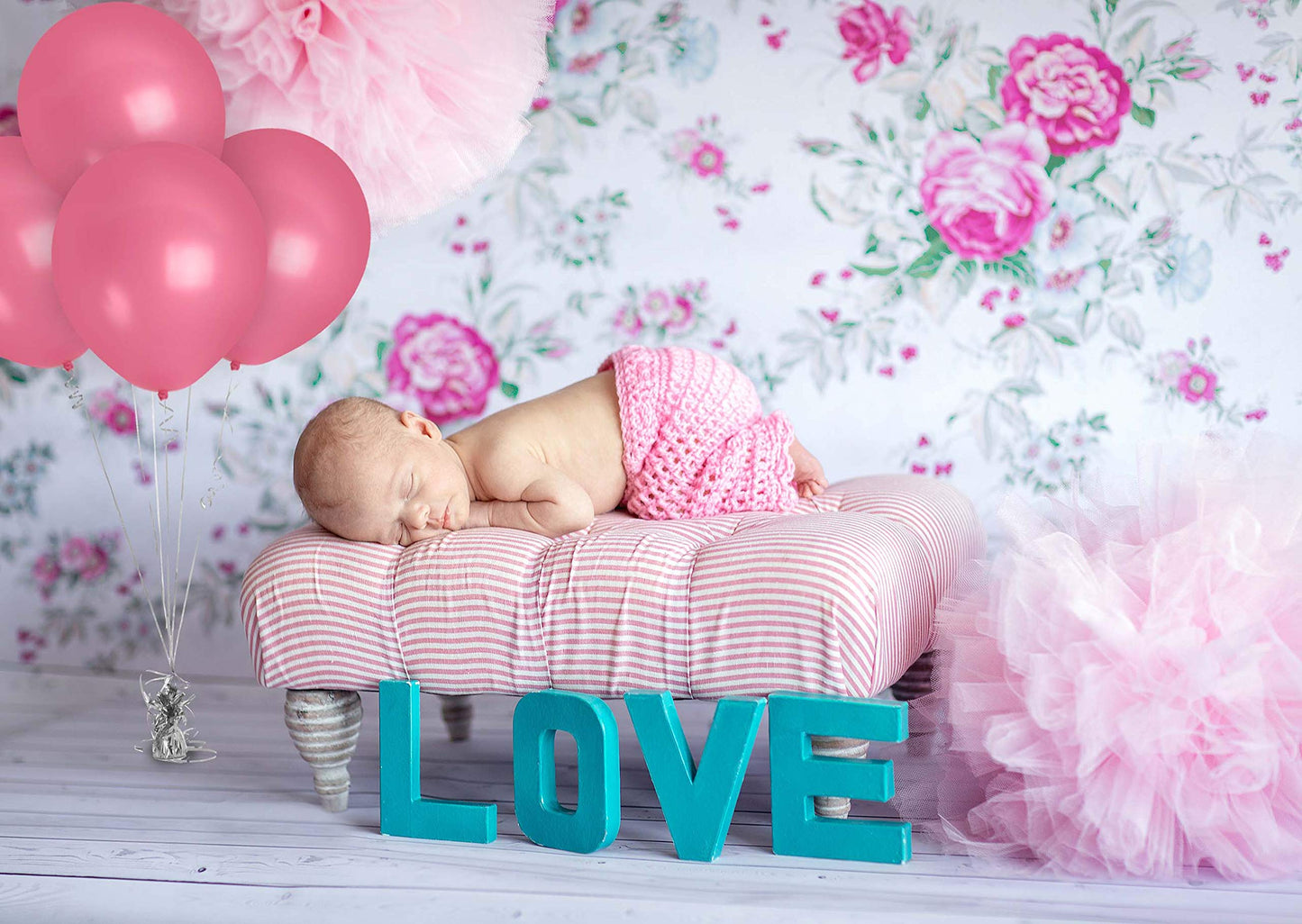Treasures Gifted Rose Pink Balloons - Matte Bright Pink Balloons - Globos Rosas/Baby Pink Balloons 12 Inch, Pink Latex Balloons