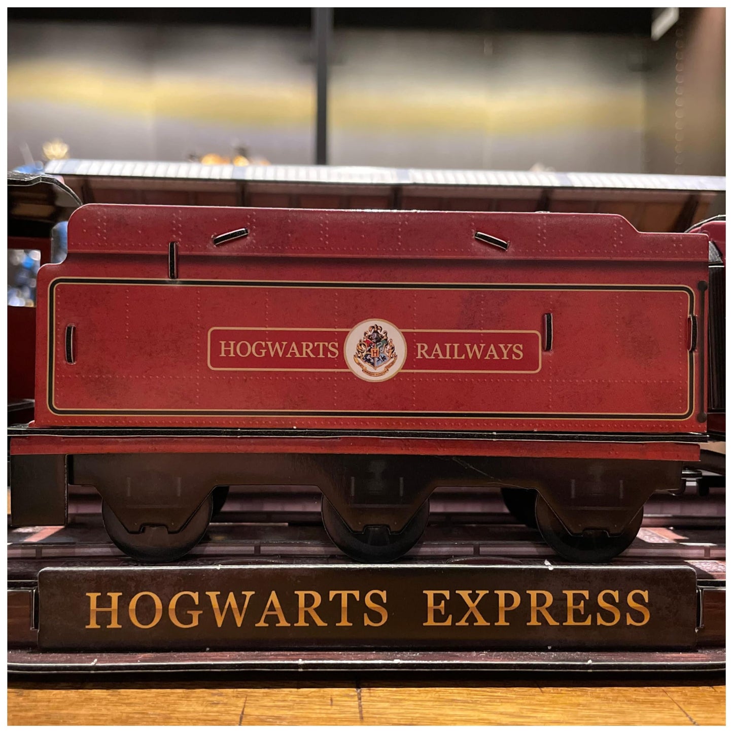 4D Build 3D Puzzle - Harry Potter Hogwarts Express, 181 Pieces, Cardboard, 29.5" x 6.7" x 5.7", Ages 14+