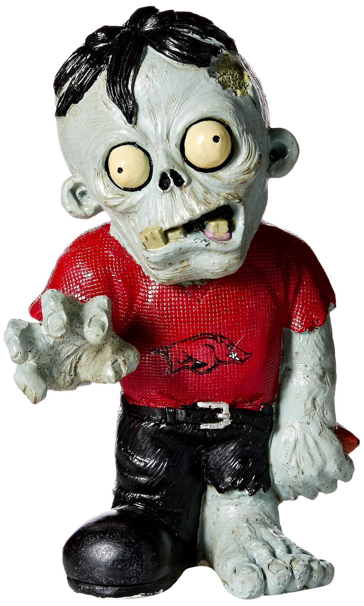 FOCO NCAA Arkansas Resin Zombie Figurine