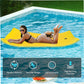 Outroad Floating Water Pad Mat, 3 Layers XPE Foam 6 Ft Lily Pad for Beach, Ocean, Lake, Roll-Up Floating Island for Water Recrea