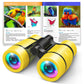 LET'S GO! Bird Watching Binoculars for Kids, Yellow, 4x30 Size, Perfect Outdoor Learning Toy for Ages 3-7, Great Preschool Gift