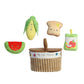 Aurora® My First Picnic™ Baby Stuffed Animal - 6" Multicolor Sensory Toy - Interactive Learning, Soft Polyester