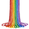SHAOQINLIN 12 PCS Pride Beads Necklaces, Pride Necklace Accessories, Rainbow Beads Necklaces Bulk, Gay Lesbian Pride Month Parad