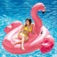 Intex 86 X 83 Inch Giant Inflatable Ride On Mega Flamingo Island Pool Float Relaxing Water Lounger With Built In Handles For 2 Riders, Pink