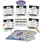 Game Development Group Wordplay Board Game – Fast-Paced Family Fun, Large, Multicolored, Model 11172